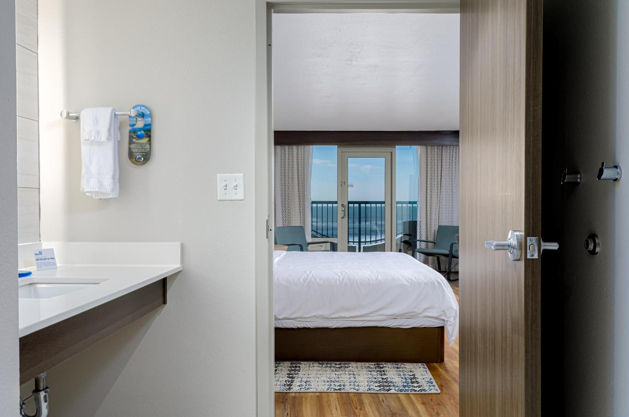 Standard King Room Roll Shower Mobility Accessible